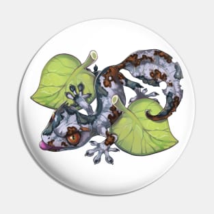 Satanic Leaf Gecko Pin