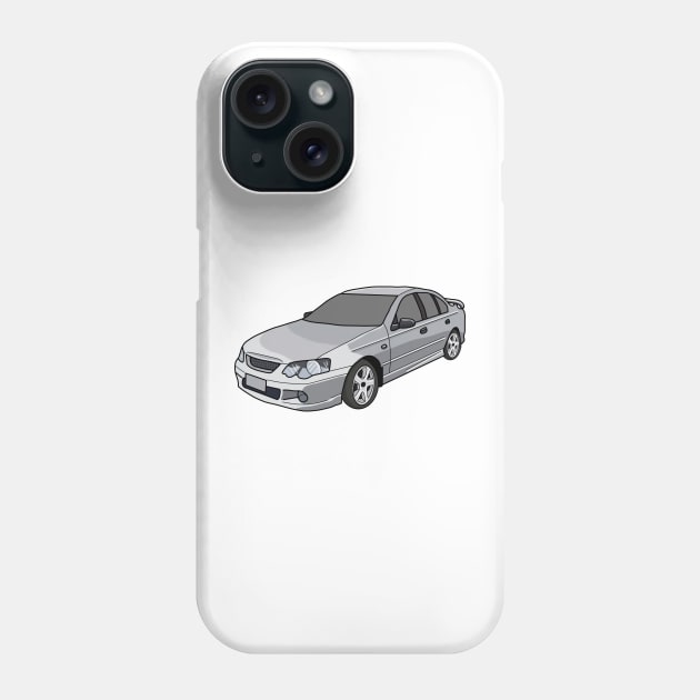 Ford Falcon ba xr6 car Phone Case by Artbychb