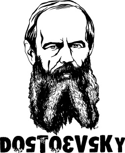 Dostoevsky 1 Magnet