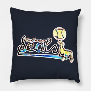 San Francisco Seals Baseball Pillow