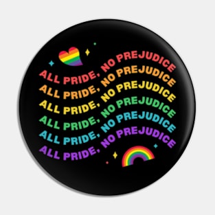 All Pride No Prejudice Pin