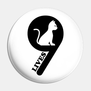 Nine Lives Cat - 01 Pin