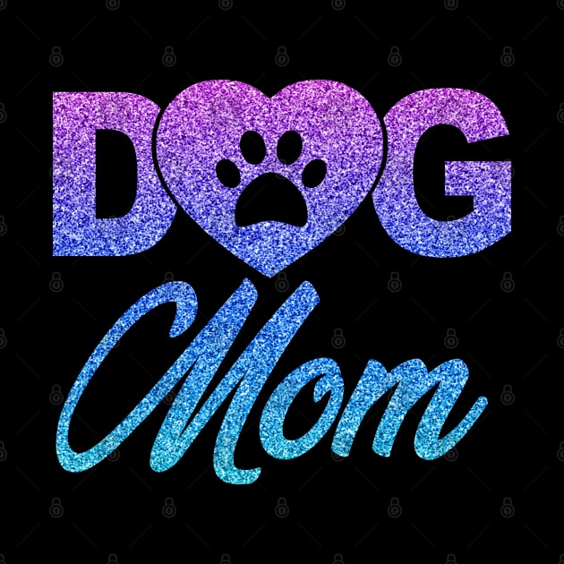 Dog Mom Shirts for Women Cute Letter Print Pet Lover Paw by Pannolinno