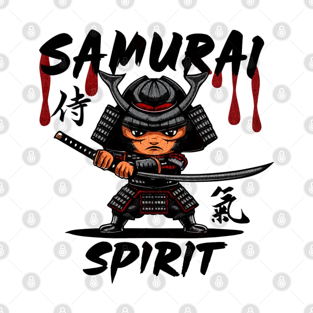 Warrior's Resolve: Samurai Spirit by JPs Tees N Things