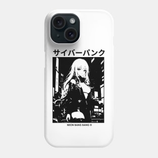 Cyberpunk Manga Girl Phone Case