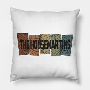 The Housemartins Retro Pattern Pillow