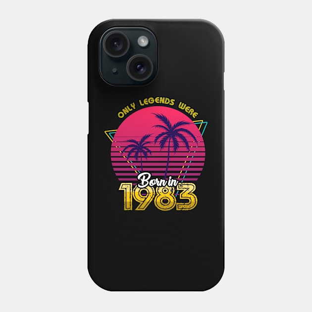 Born in 1983 T-Shirt Phone Case by MarCreative