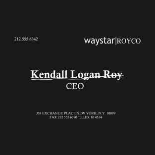 Kendall Logan Roy CEO T-Shirt