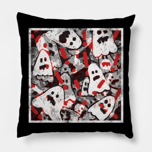 Punk Rock Ghost Box Pillow