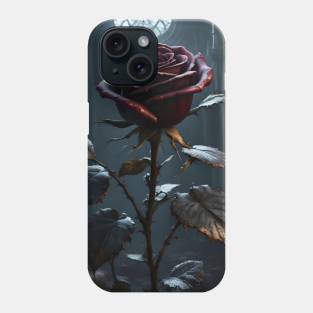 Sinister Bloom: Rose of Dread Phone Case