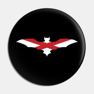 Alabama Bat Flag Pin