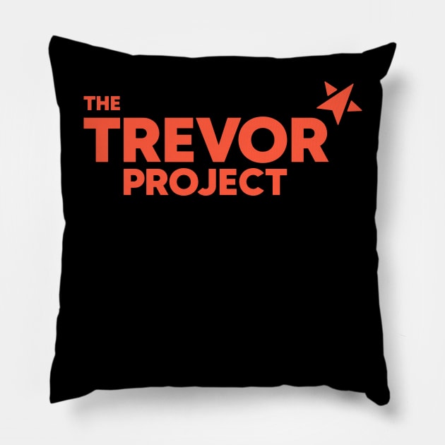 trevor-project-1 Pillow by Jimmy Coopers