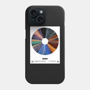 minimal_Hero Warp Barcode Movie Phone Case