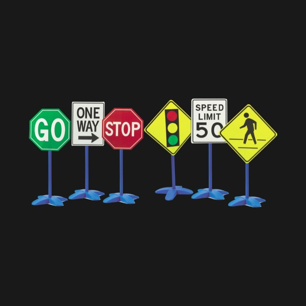 Traffic Sign Signs For Kindergarten by melitasessin