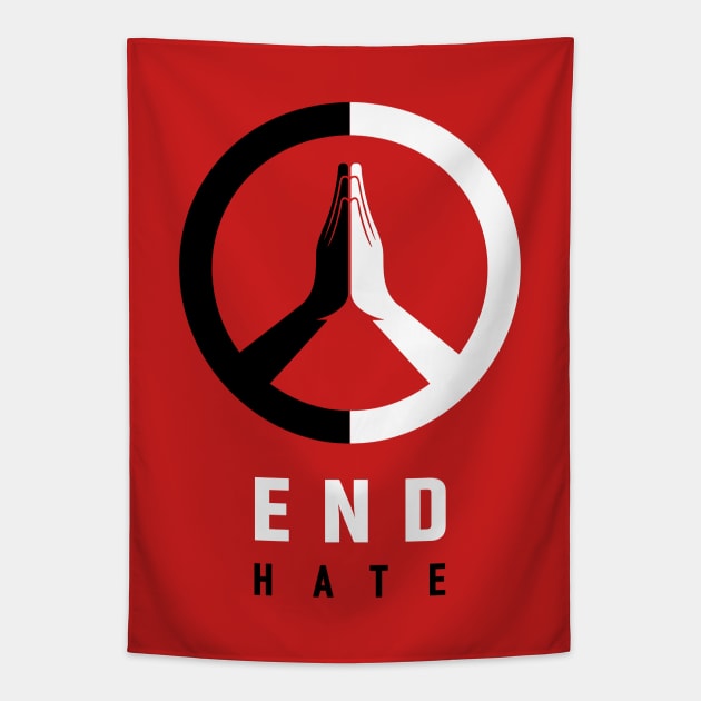 End Hate Tapestry by NotoriousMedia