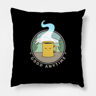 Coffee : Good Anytime Pillow