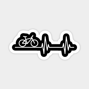 Bike Heart Beat Magnet