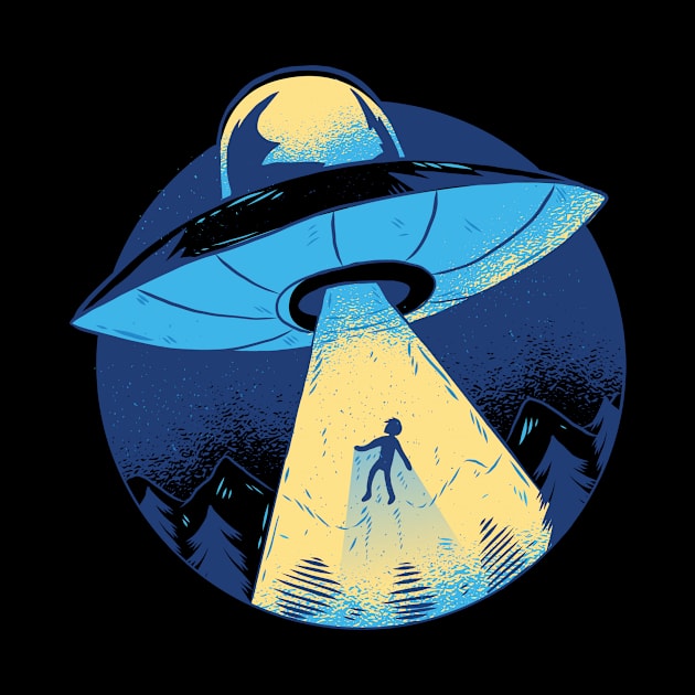 Ufo Abduction by EarlAdrian