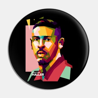 Haller In Wpap Pop Art Pin