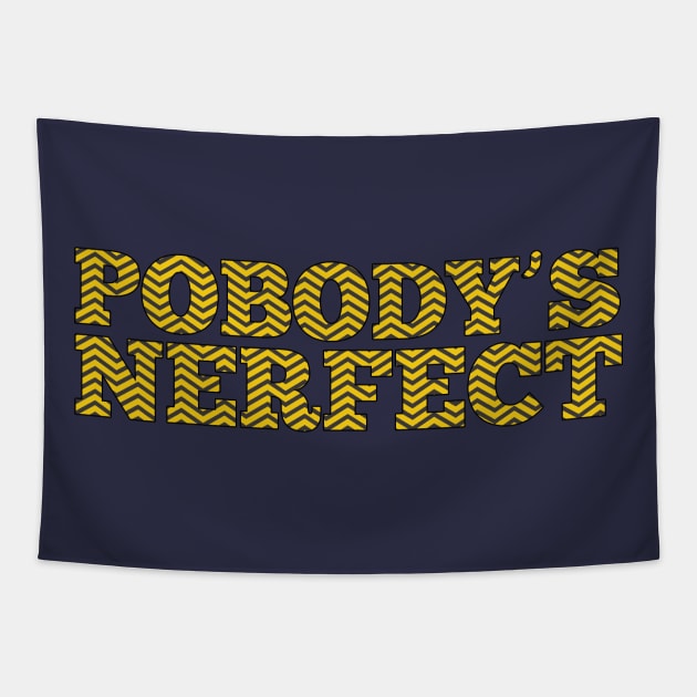 Pobody's Nerfect- The Good Place Tapestry by jabberdashery