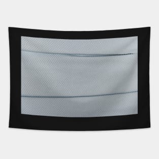 Blue cotton fabric texture background Tapestry