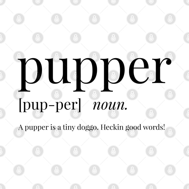 Pupper Definition by definingprints