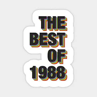 The Best Of 1988 Magnet