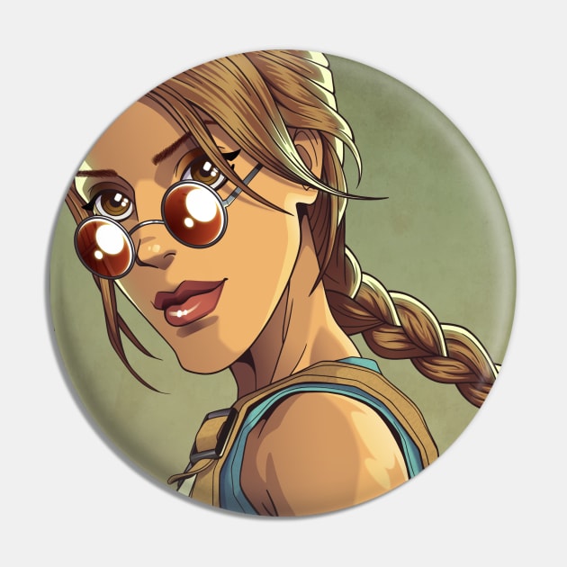 Lara Croft Pin by AnaMartins