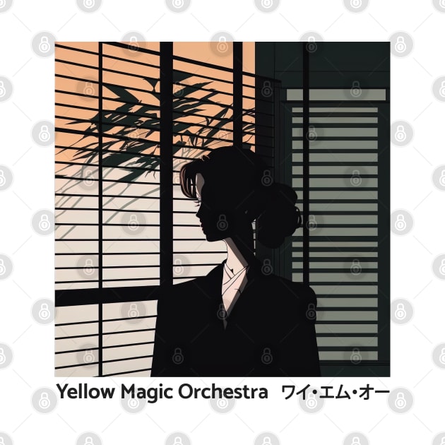 Yellow Magic Orchestra   ワイ・エム・オー  Fan Art by unknown_pleasures