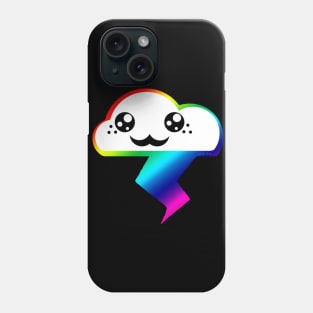 Happy Rainbow Cloud Phone Case