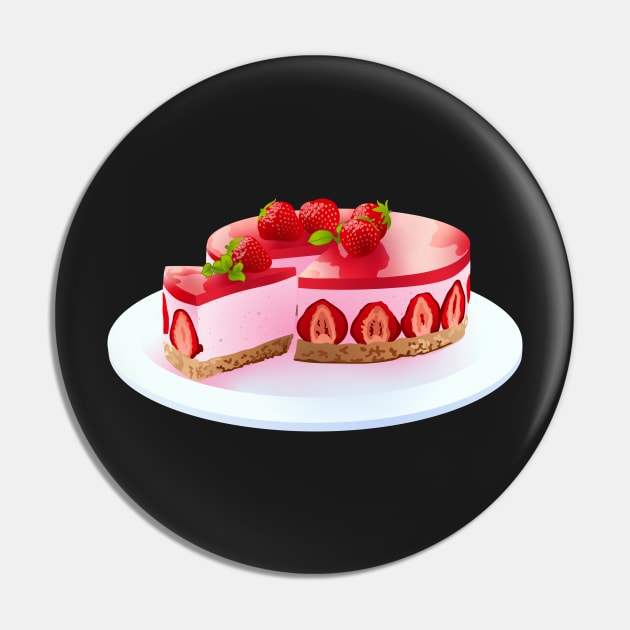 Sailor Chibi Moon Themed Cheesecake Pin by ziafrazier