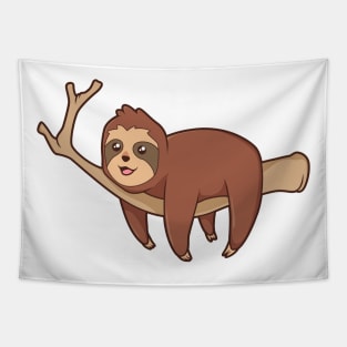 Kawaii sloth Tapestry