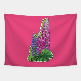 New Hampshire Lupines Tapestry