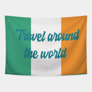 Travel Around the World - Ireland Tapestry