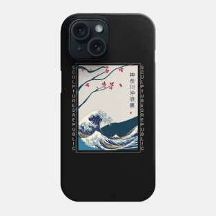 The Great Wave Off Kanagawa Japanese art design Phone Case