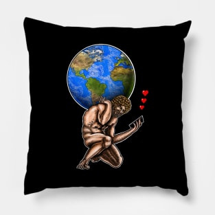 Atlas Greek mythology Pillow