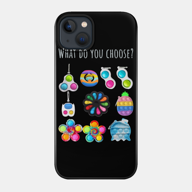 Your Choice Pop It Simple Dimple Or Snipers Antistress Phone Case Teepublic Uk