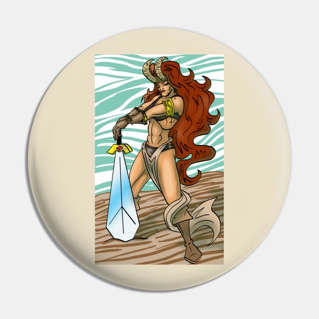 Barbarienne Pin by psychoandy