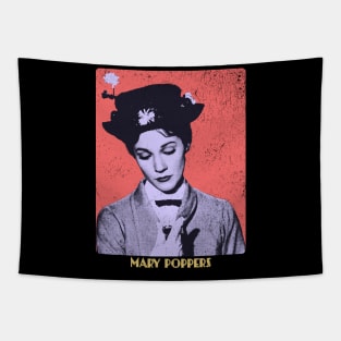 Retro Classic Vintage Marry Poppers Tapestry