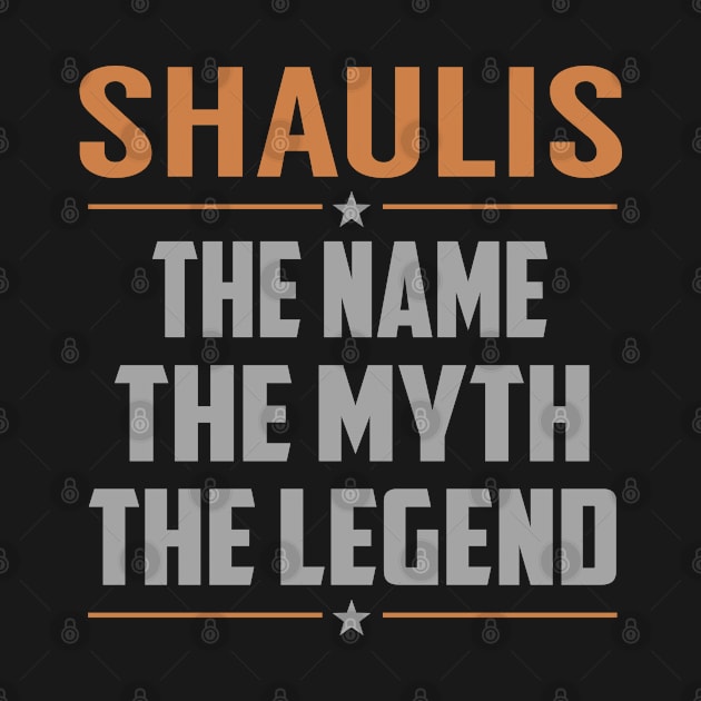 SHAULIS The Name The Myth The Legend by YadiraKauffmannkq