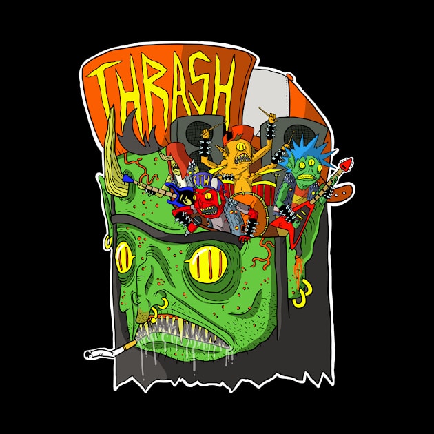 Thrash Brain by duhstee_parker