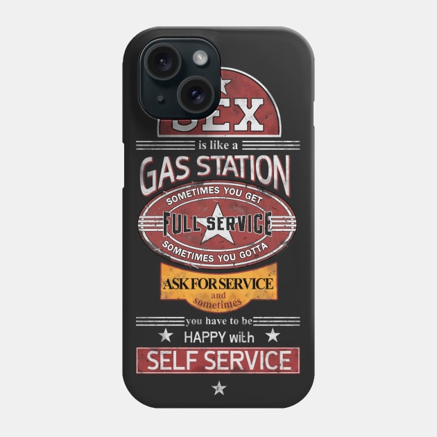 Gas Station Phone Case by Skorretto