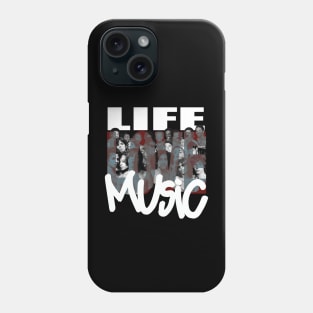 LIFE-LOVE-MUSIC Phone Case