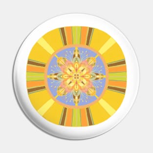 Divine Harmony Mandala Pin