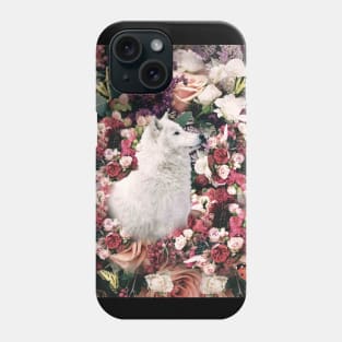 Cute Floral Wolf Flower Phone Case