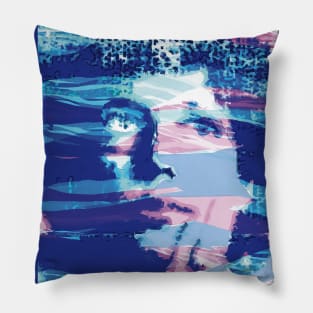 Aljandra Pizarnik - Blue Solitude Pillow