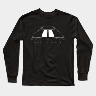 Chevy Muscle Chevelle Ss Adult Long Sleeve T-Shirt Chevy Muscle Chevelle Ss Adult Long Sleeve T-Shirt
