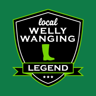 Gumboot Welly Throwing Legend T-Shirt