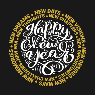 Happy New Year Motivational T-Shirt