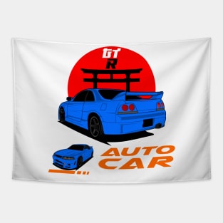 R33 GT-R - Japan Car Tapestry